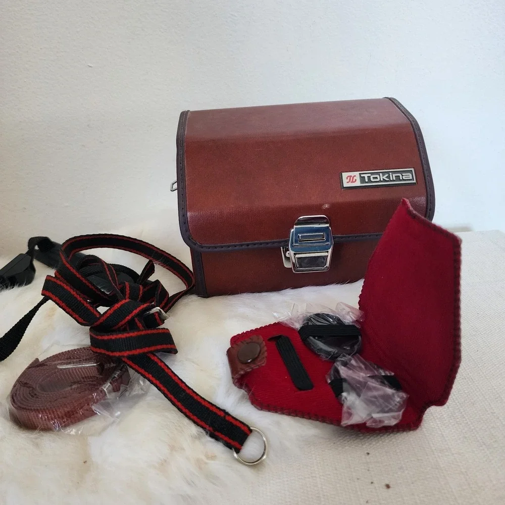 Vintage Tokina Case And Filters ND 4X Filter 35.50 Japan